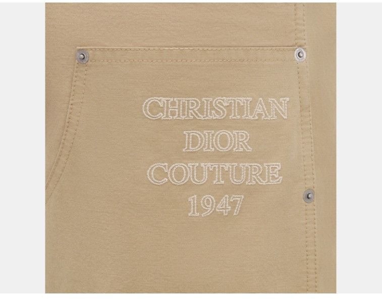 Dior o1w1db10225 483D181A Couture Carpenter Jeans in Beige Size US 36 / EU 52 - 3 Thumbnail