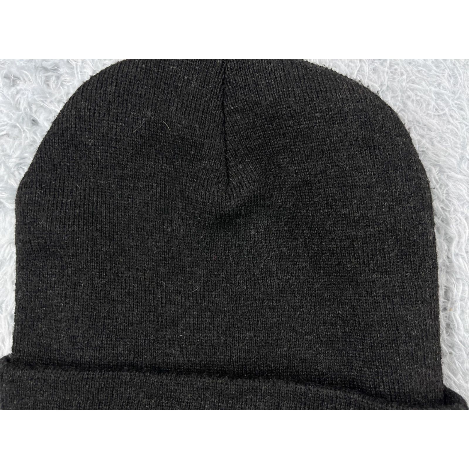 Logo 7 Promo Headwear Beanie Womens One Size Black Logo Knit 100% Acrylic Snow Ski Size ONE SIZE - 3 Thumbnail