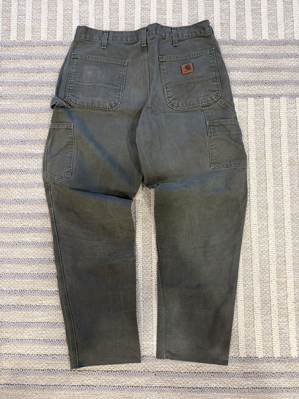 Carhartt Carhartt Single Knee Canvas Pants (Olive) Size US 34 / EU 50 - 2 Thumbnail