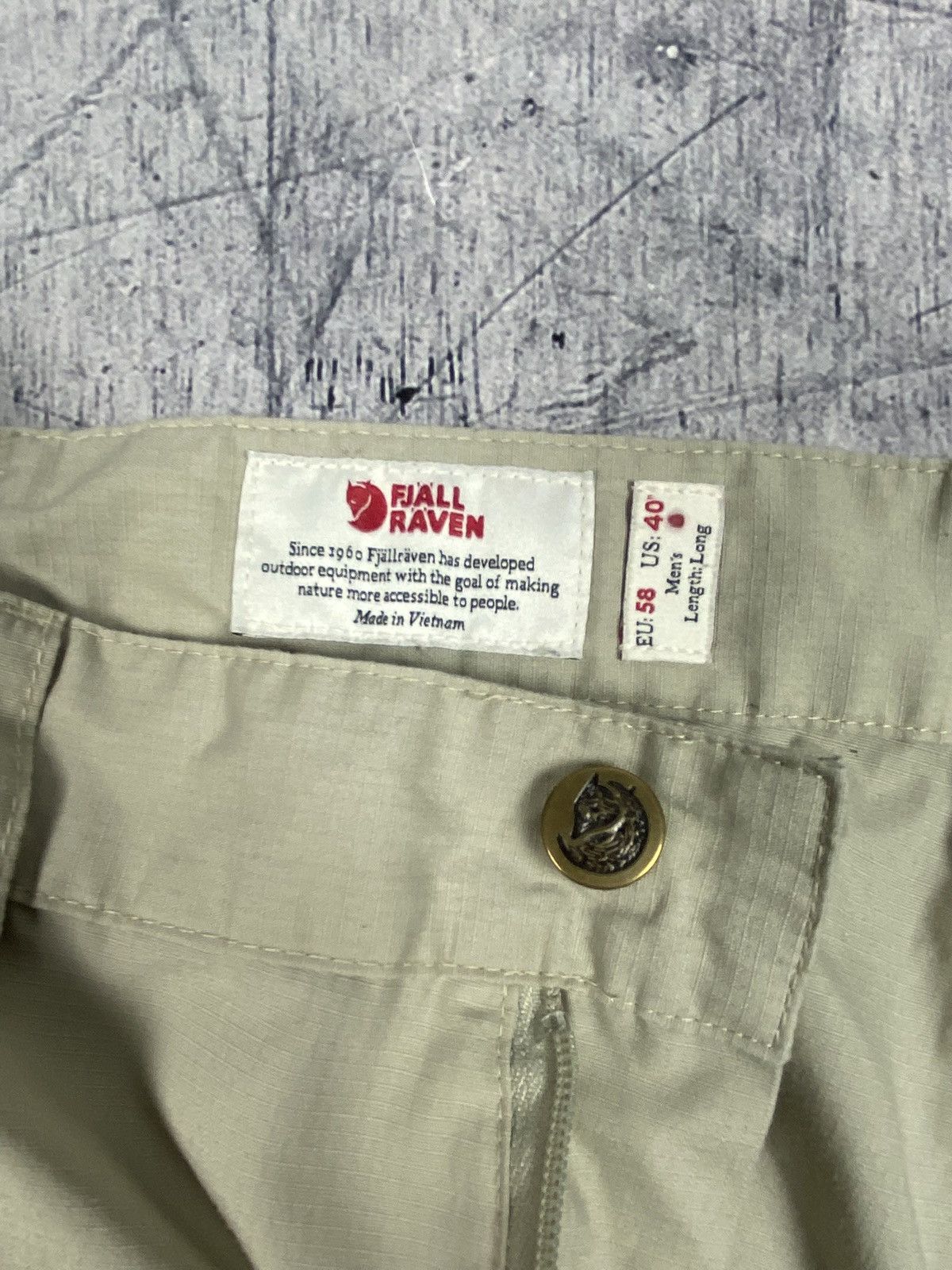 Fjallraven Fjällräven G-1000 Sipora Shade Convertible Zip-Off Trousers Size US 40 / EU 56 - 19 Thumbnail