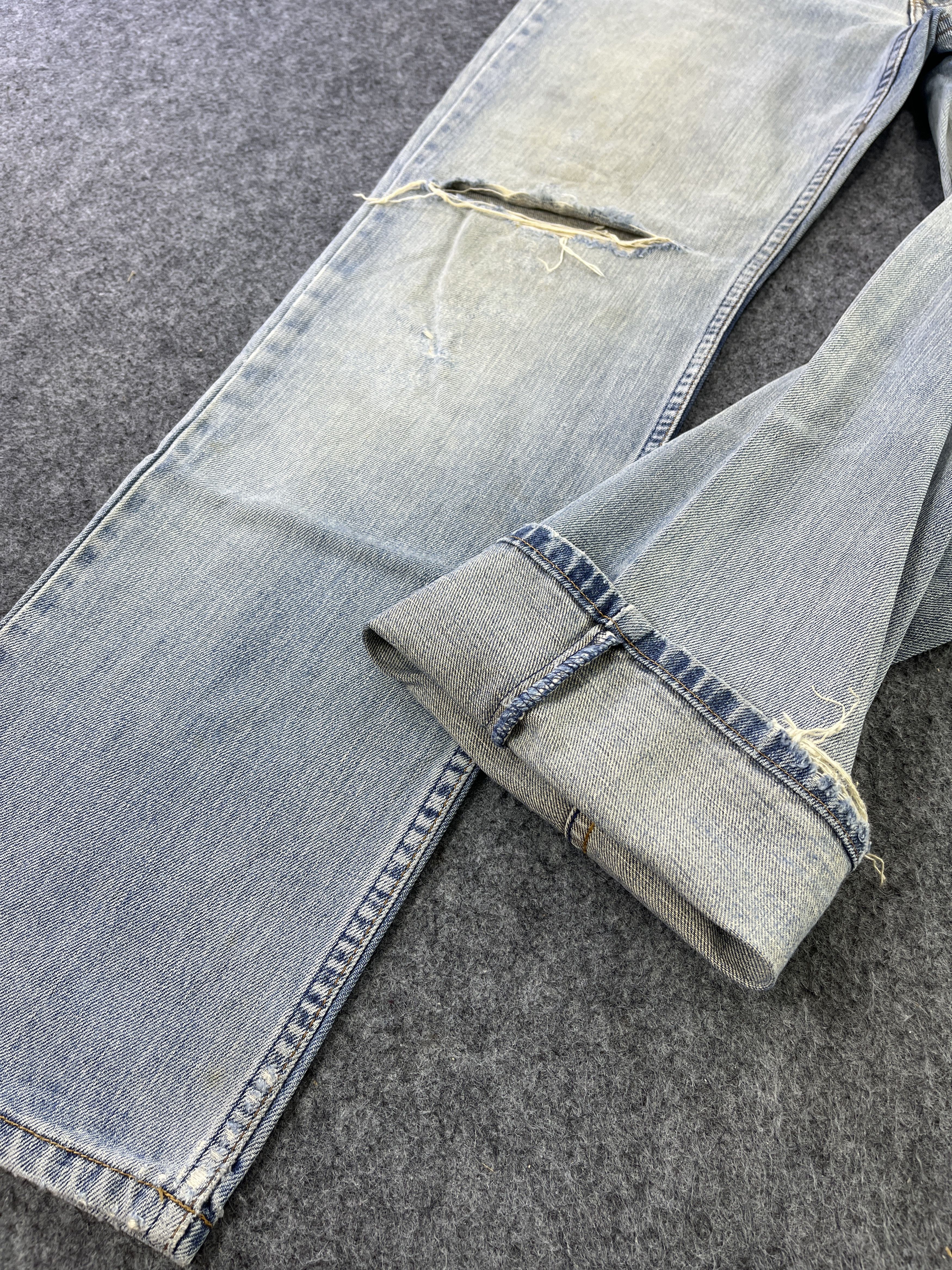 Levi's 90's Vintage Levis 511 Distressed Jeans - J911 Size US 29 - 17 Thumbnail