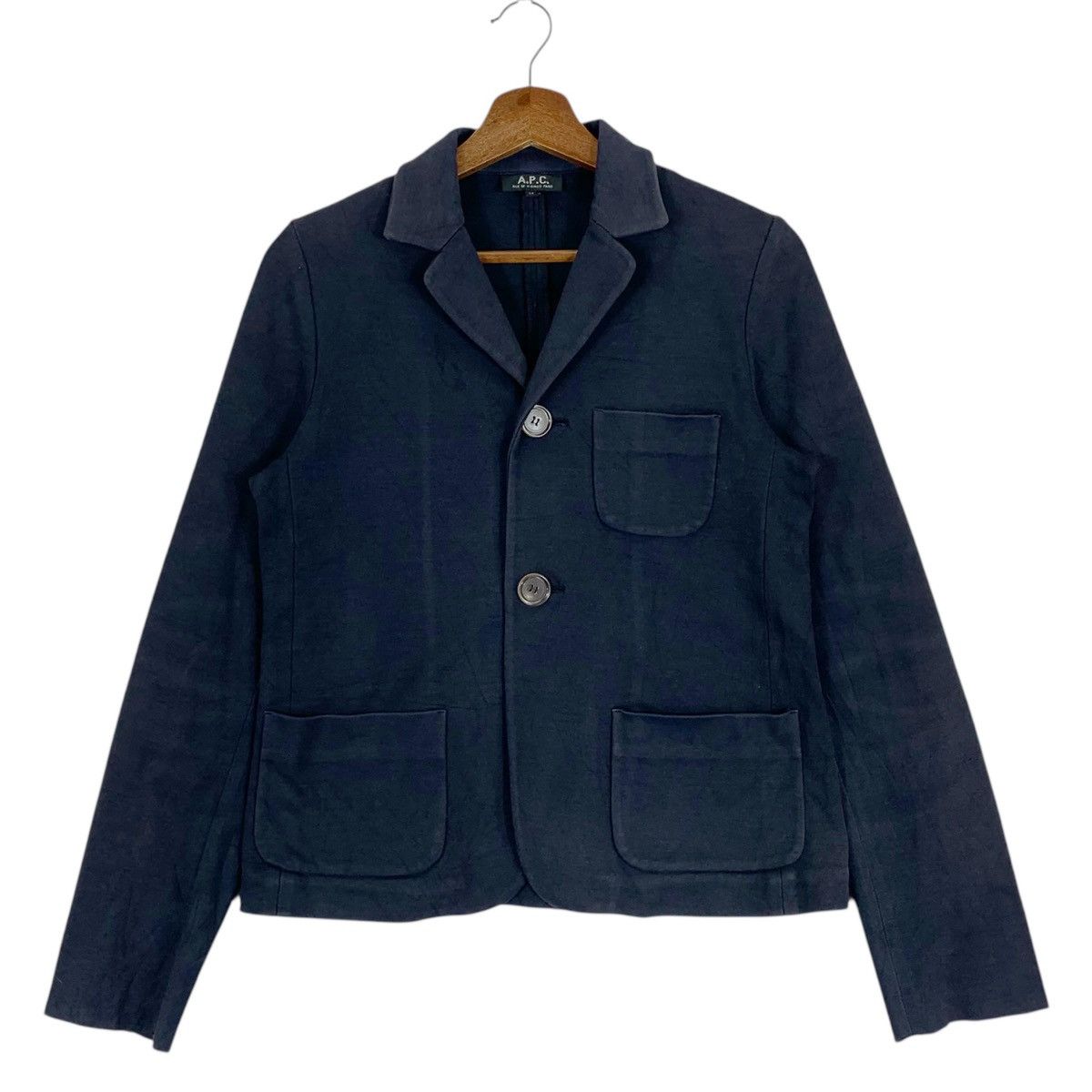 A.P.C. Vintage A.P.C. Cotton Cropped Jacket Size S / US 4 / IT 40 - 1 Thumbnail