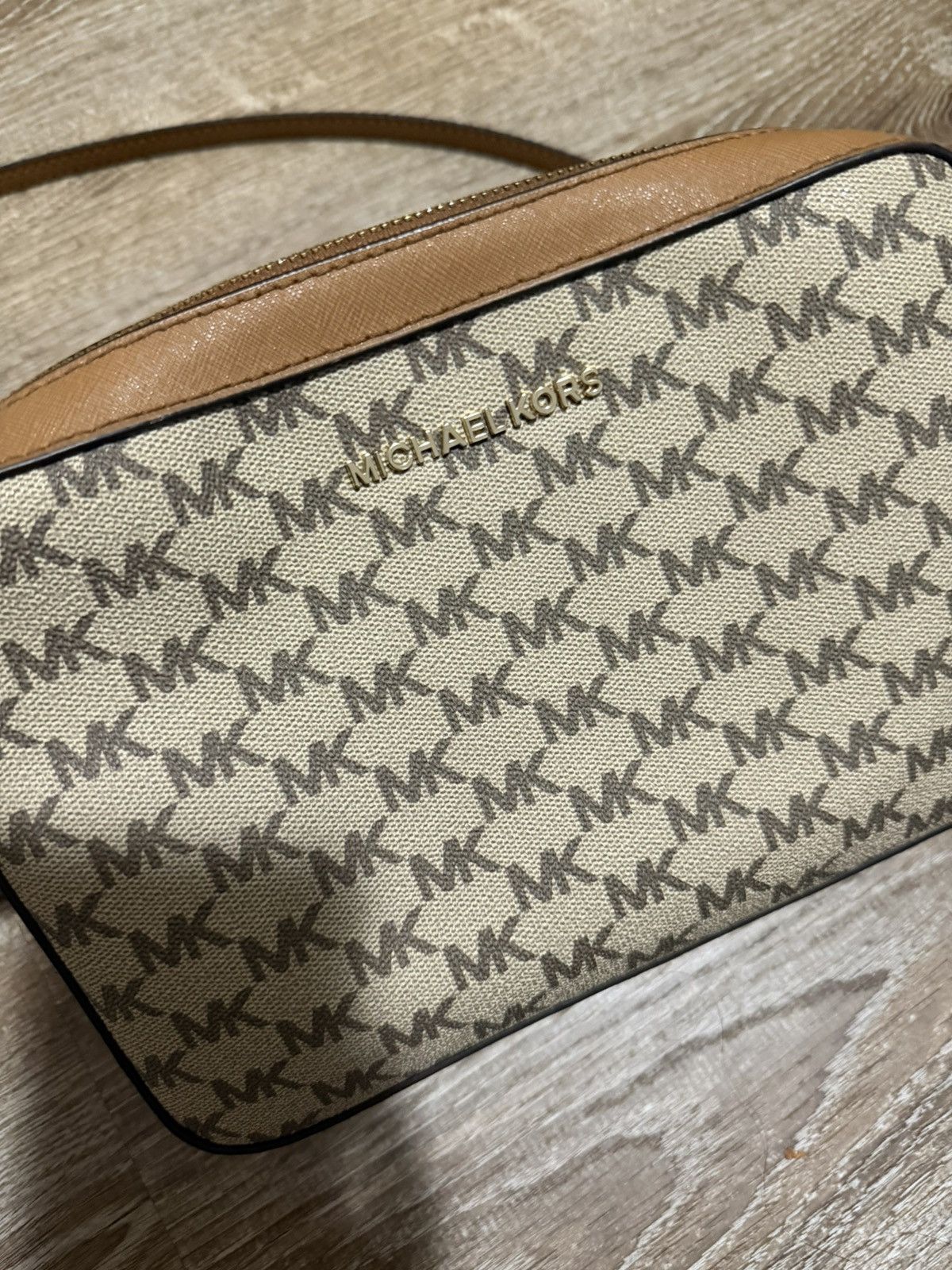 Michael Kors Michael Kors Jet Set Crossbody Signature Logo Size ONE SIZE - 4 Thumbnail