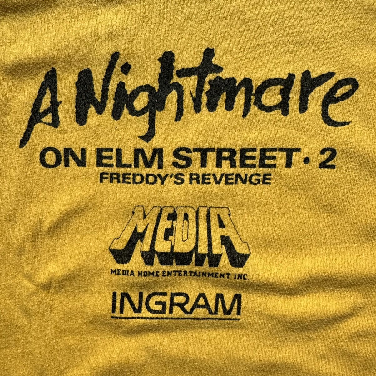 VTG Rare 80s Nightmare On Elm Street 2 Freddy Krueger Tee