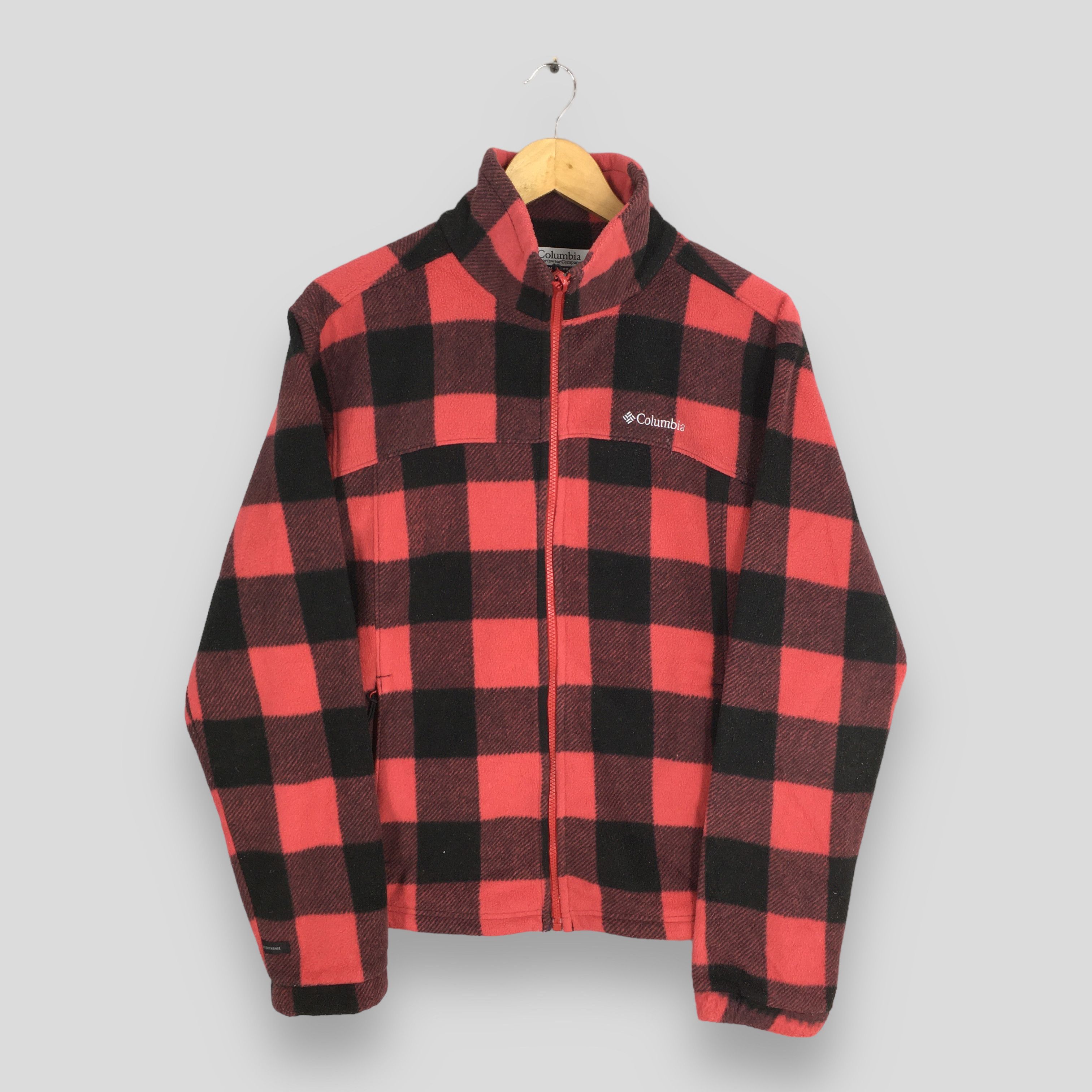 Columbia × Vintage Columbia Sportswear Tartan Plaid Checkered Fleece Sweater M Size US M / EU 48-50 / 2 - 1 Thumbnail