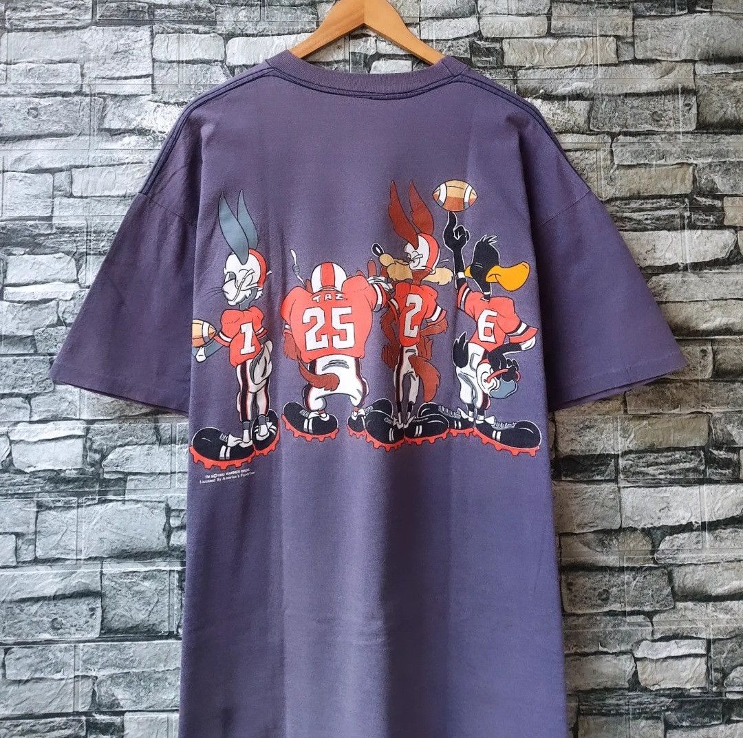Cartoon Network Vintage 90s Looney Tunes Warner Bros Tshirt Size US XL / EU 56 / 4 - 4 Thumbnail