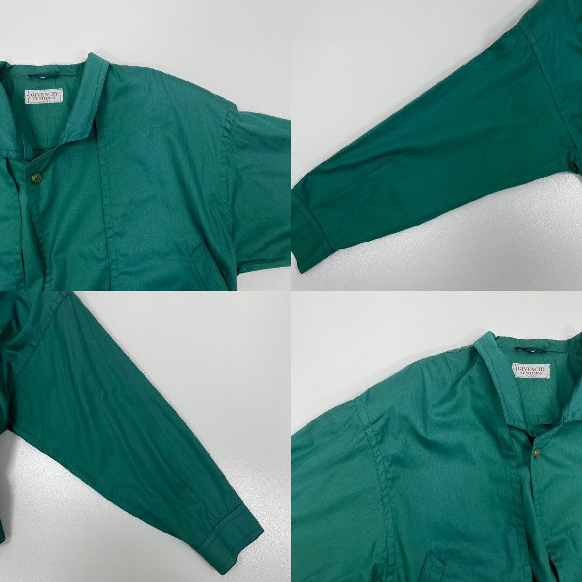Givenchy Givenchy Gentleman Paris 70’s-80’s Vintage Jacket Green Rare Size US S / EU 44-46 / 1 - 13 Thumbnail