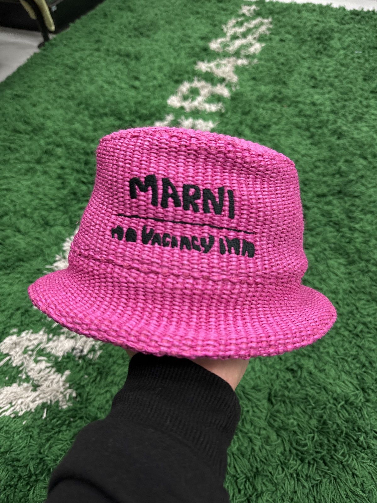 Marni Marni straw bucket hat Size ONE SIZE - 1 Thumbnail