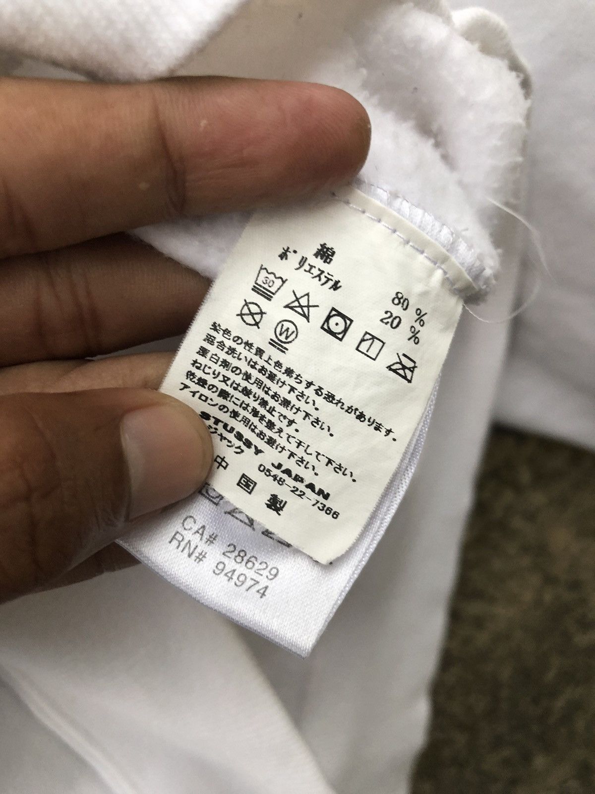 Stussy × Vintage Vintage Stussy International Hoodie Distressed Size US XL / EU 56 / 4 - 4 Thumbnail