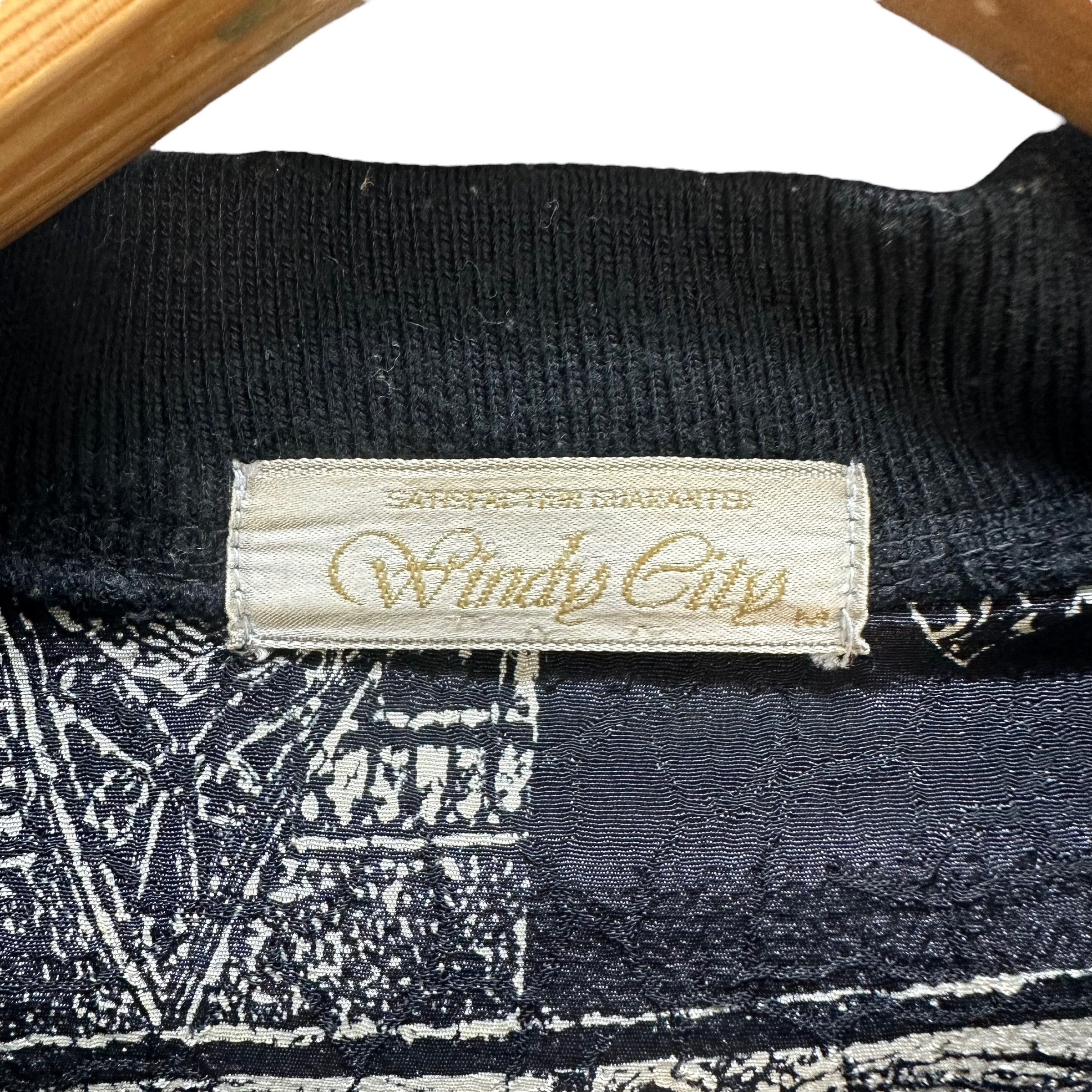 Vintage WINDY CITY FULLPRINT CARDIGAN #7700-165 Size US M / EU 48-50 / 2 - 6 Thumbnail