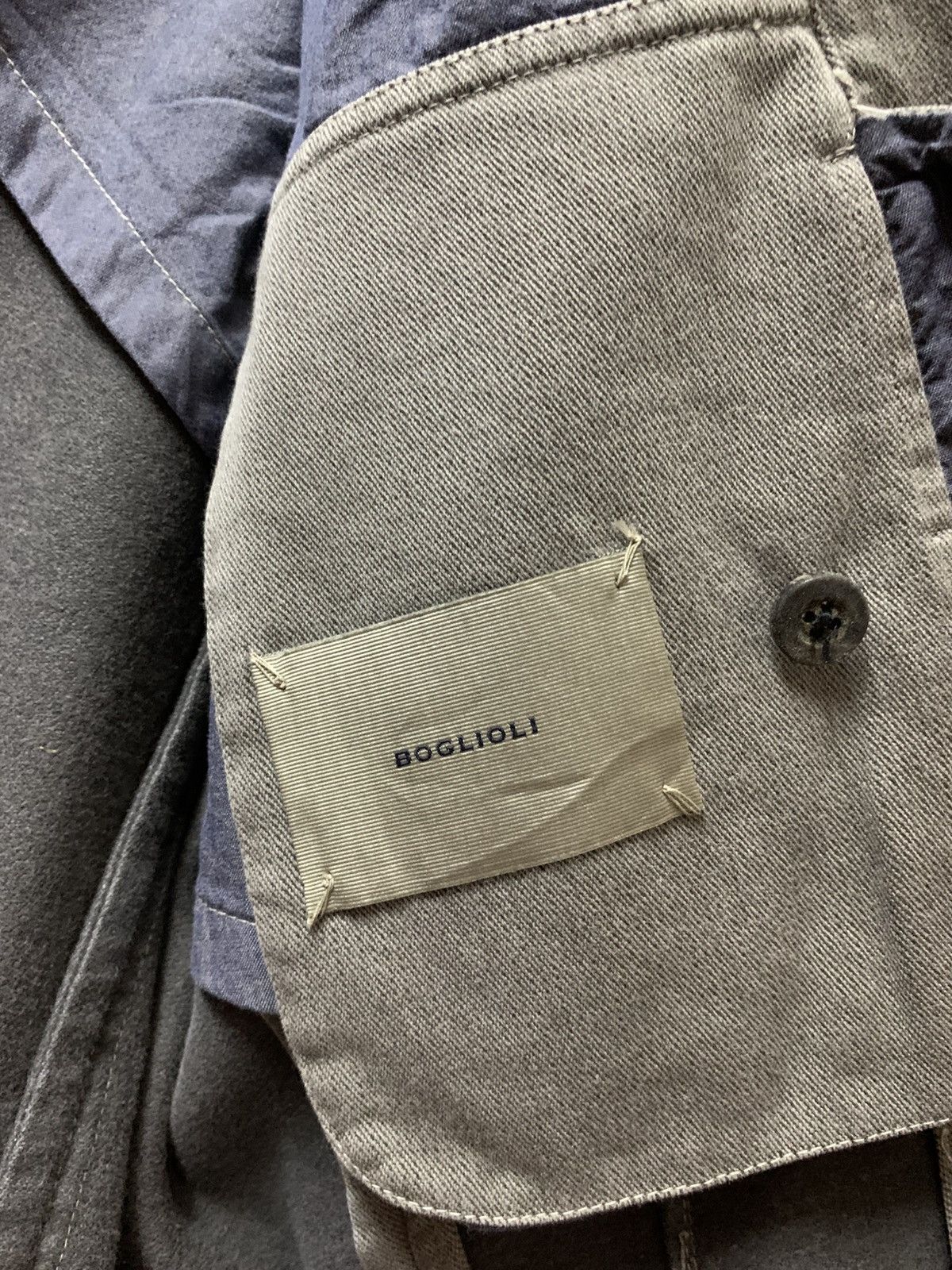 Boglioli Boglioli Casual Coat Gray Size US L / EU 52-54 / 3 - 9 Thumbnail