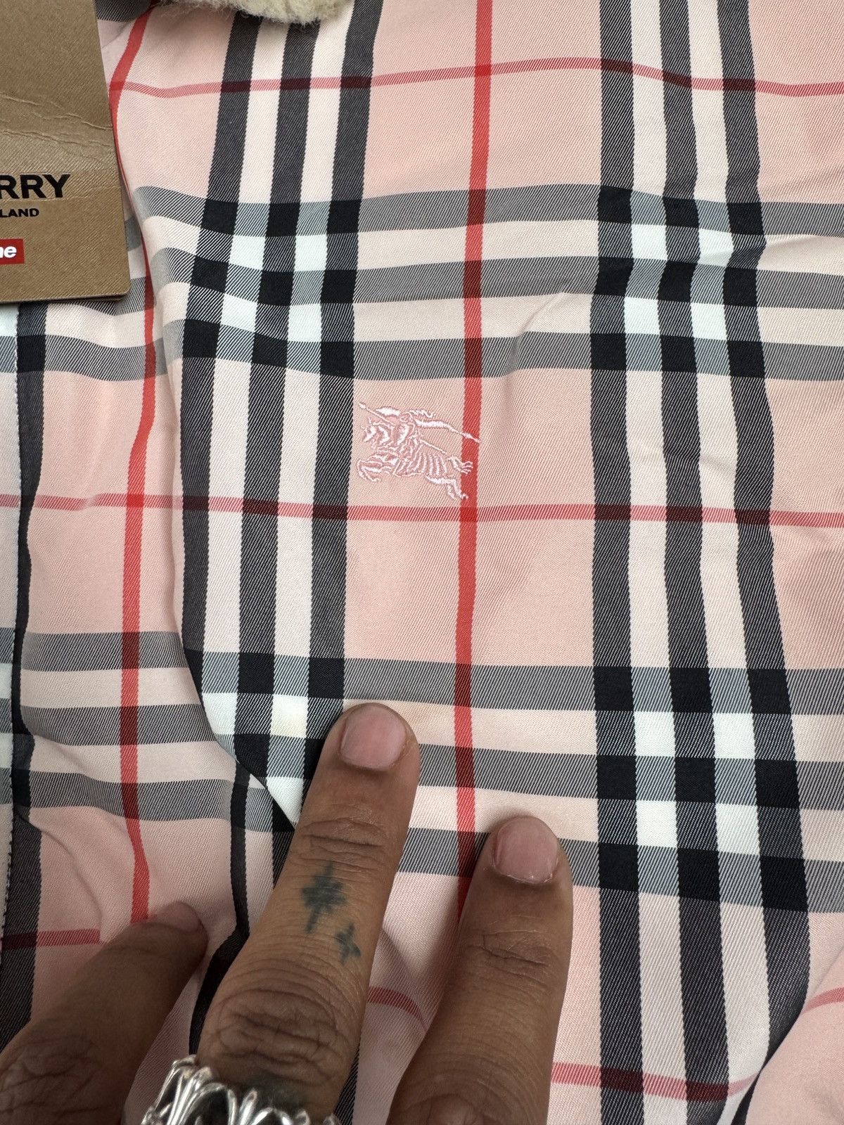 Burberry × Supreme Supreme x Burberry Puffer Size US L / EU 52-54 / 3 - 4 Thumbnail
