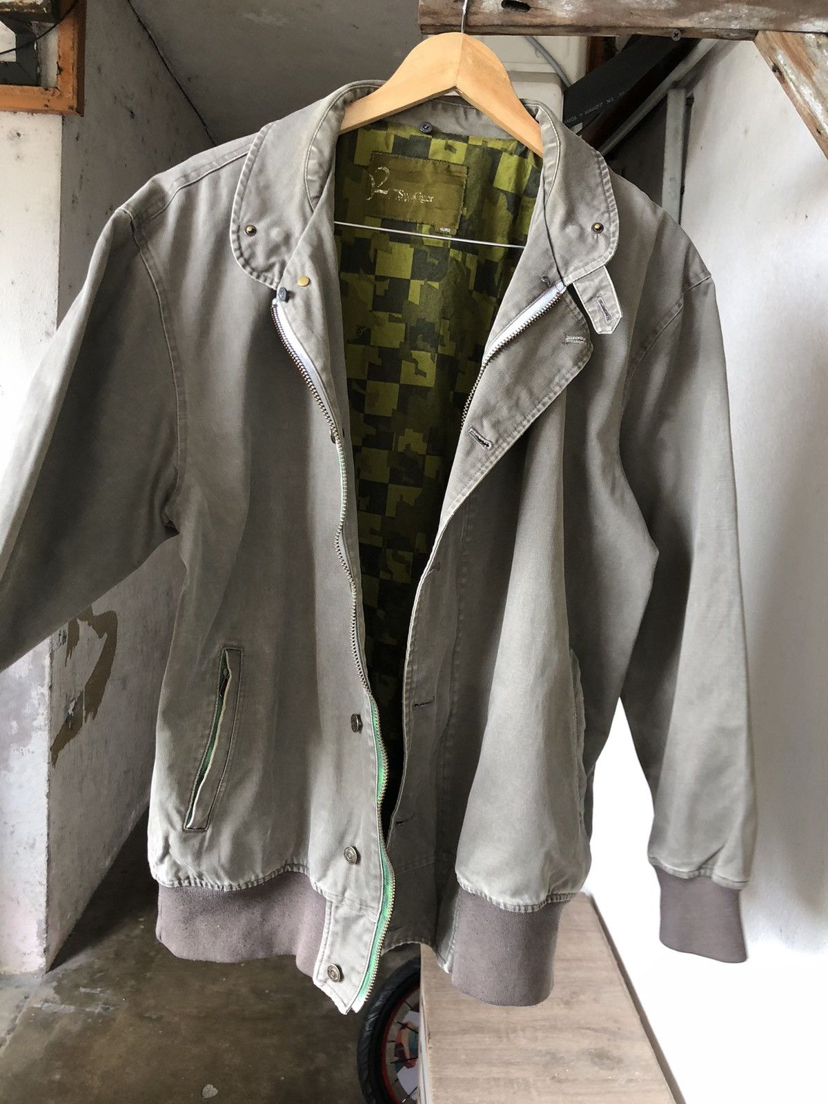 Japanese Brand Vintage Swagger Distressed Carpenter Bomber Jacket Size US XL / EU 56 / 4 - 9 Thumbnail
