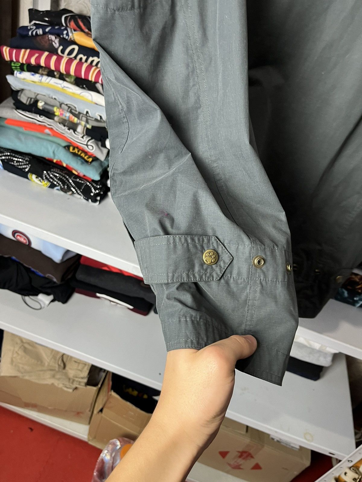 Japanese Brand Vintage Jack Wolfskin Modular tech vest Multi pockets jacket Size US L / EU 52-54 / 3 - 23 Thumbnail