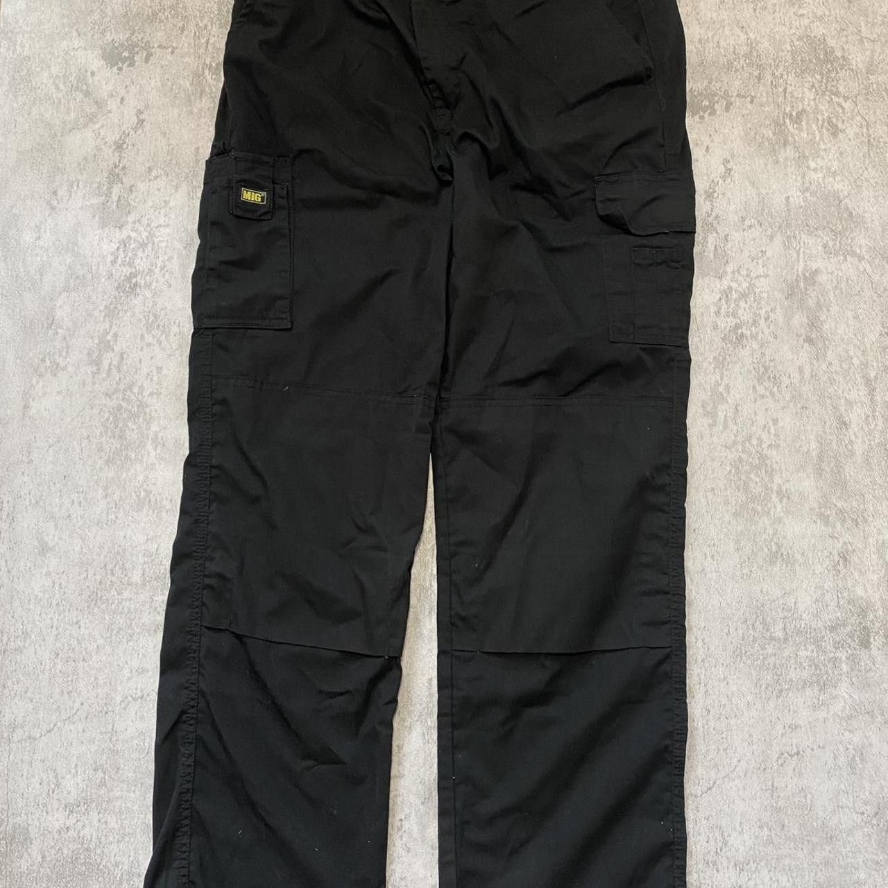 Other Black Baggy Cargo Pants Skate rap hip hop Size US 36 / EU 52 - 1 Thumbnail