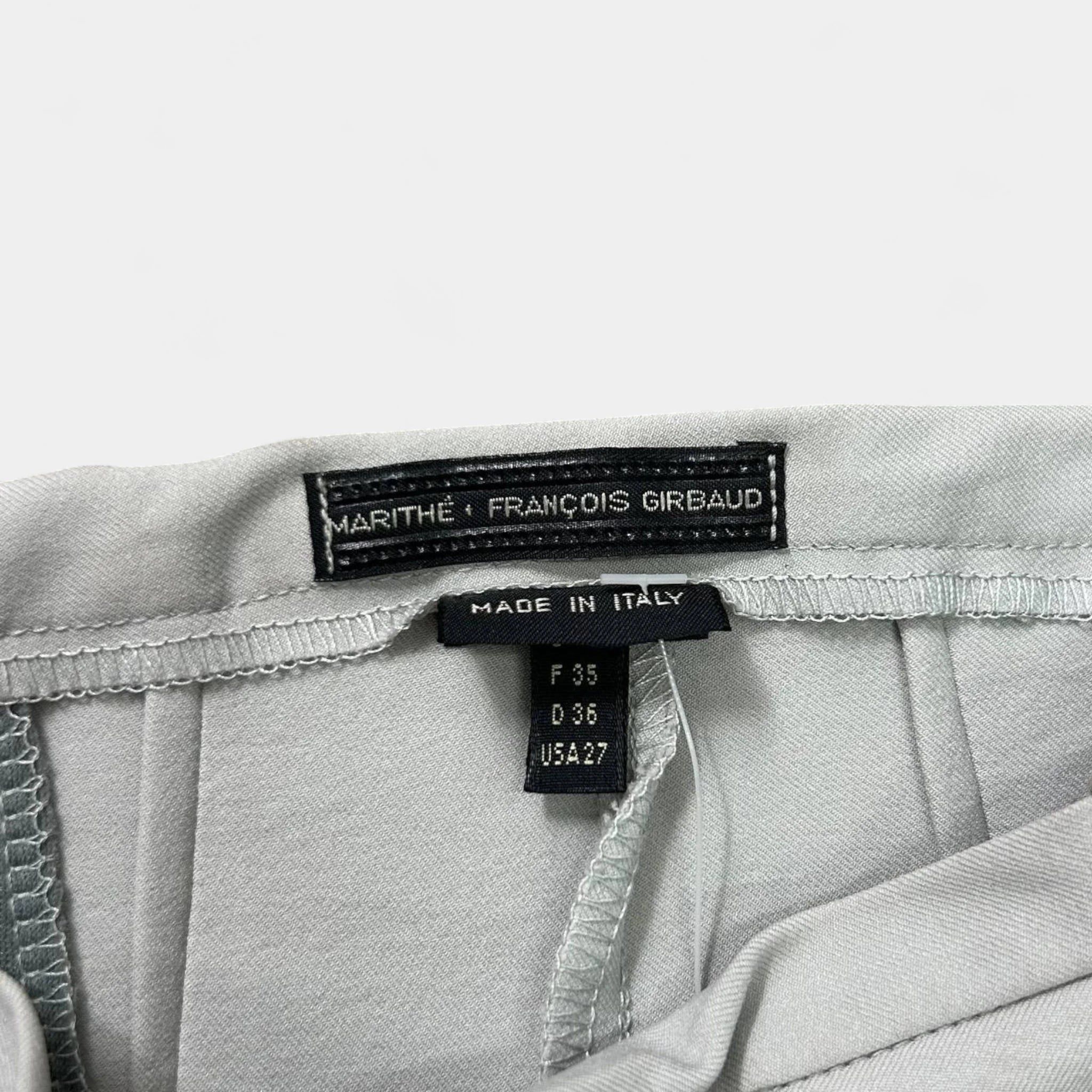 Marithe + Francois Girbaud Marithé + François Girbaud Nylon Straight Leg Pants Size ONE SIZE - 4 Thumbnail