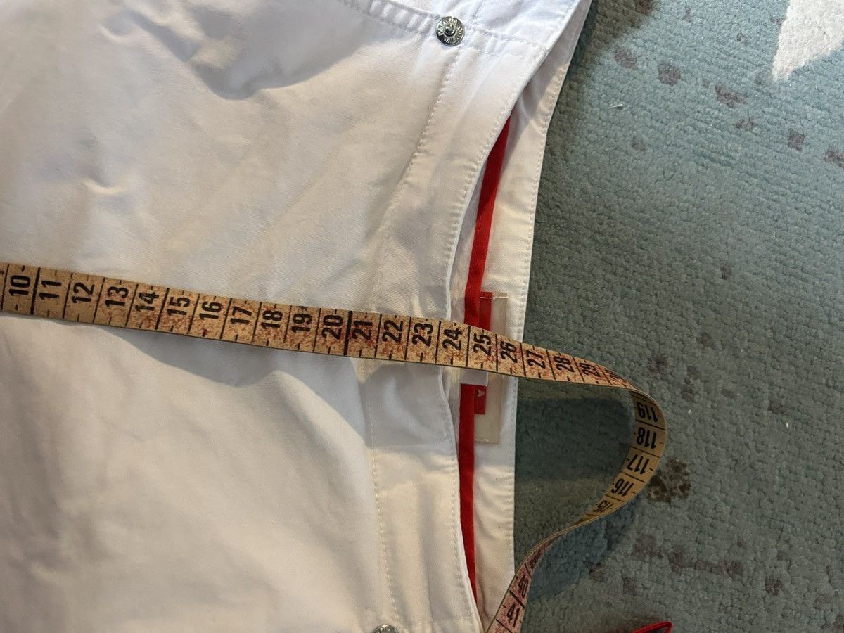 Prada Prada Red Tab Shorts White Capri Pants Vintage Rare Size 26" / US 2 / IT 38 - 5 Thumbnail