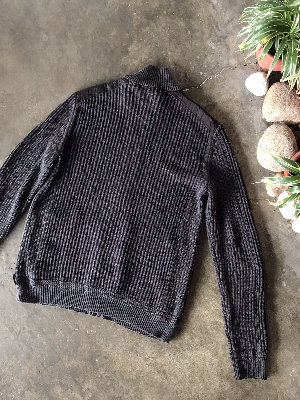 Calvin Klein Knitwear Material Jacket by Calvin Klein Jeans Size M / US 6-8 / IT 42-44 - 13 Thumbnail