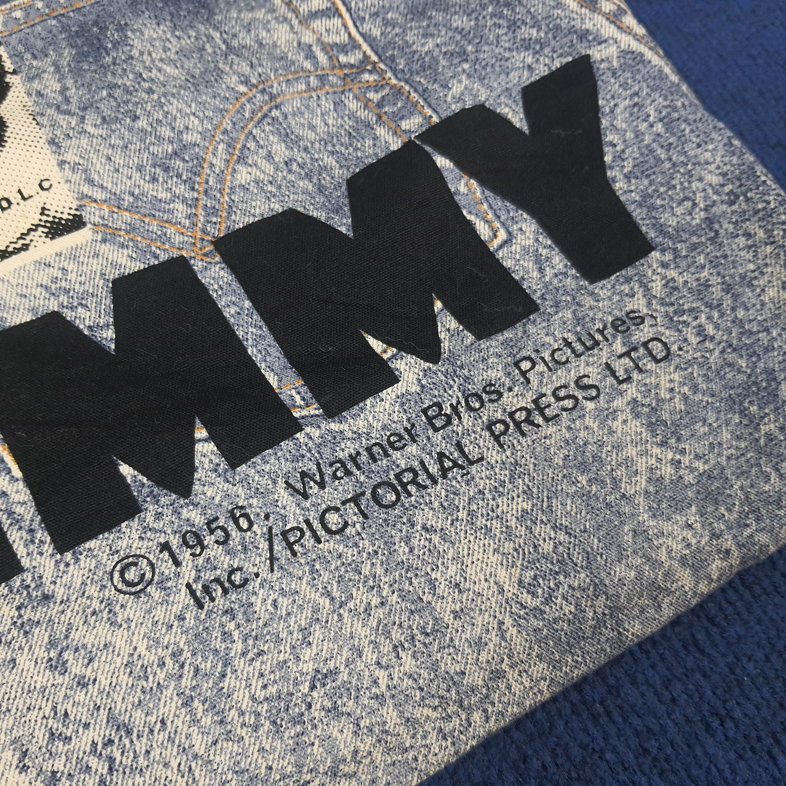Vintage × Warner Bros Vintage Dear Jimmy Kimono Style Fullprint Jacket Size US XL / EU 56 / 4 - 3 Thumbnail