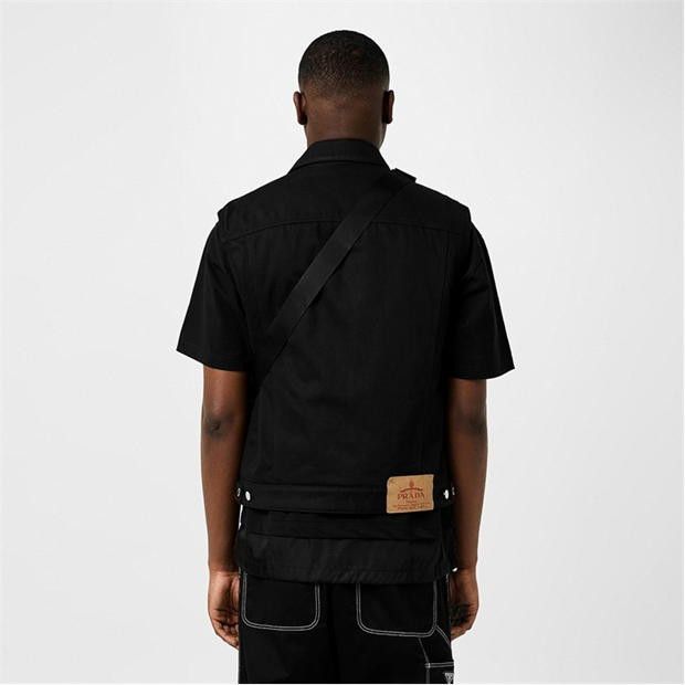 Prada PRADA Bull Denim Vest Size US L / EU 52-54 / 3 - 4 Thumbnail
