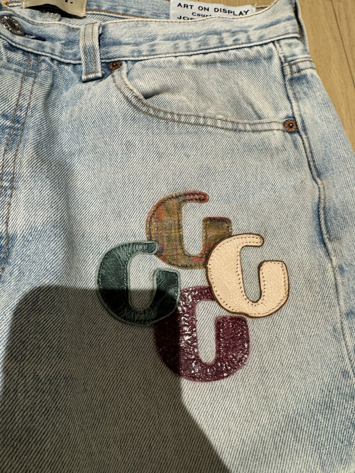 Gallery Dept. G patch la flare jeans Size US 31 - 8 Thumbnail