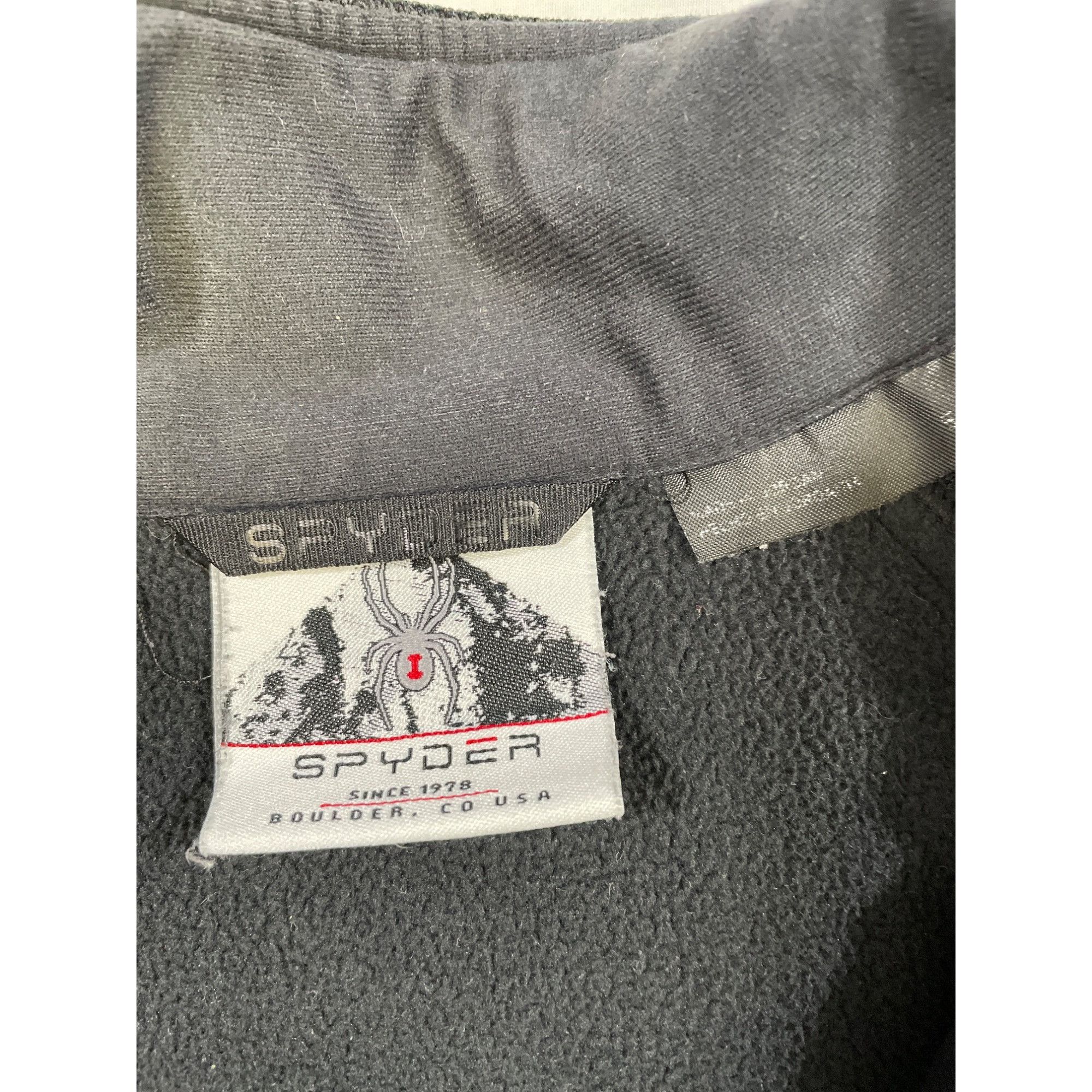 Spyder Spyder Men's Black Half Zip Sweater/ Pull over/Stretch Size Size US M / EU 48-50 / 2 - 6 Thumbnail