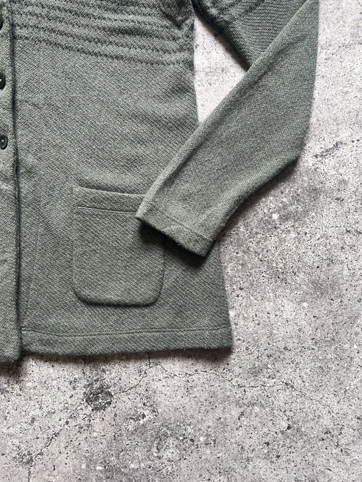 Transit × Transit Uomo Transit Par-Such Wool Cardigan Sweater Size XS / US 0-2 / IT 36-38 - 7 Thumbnail
