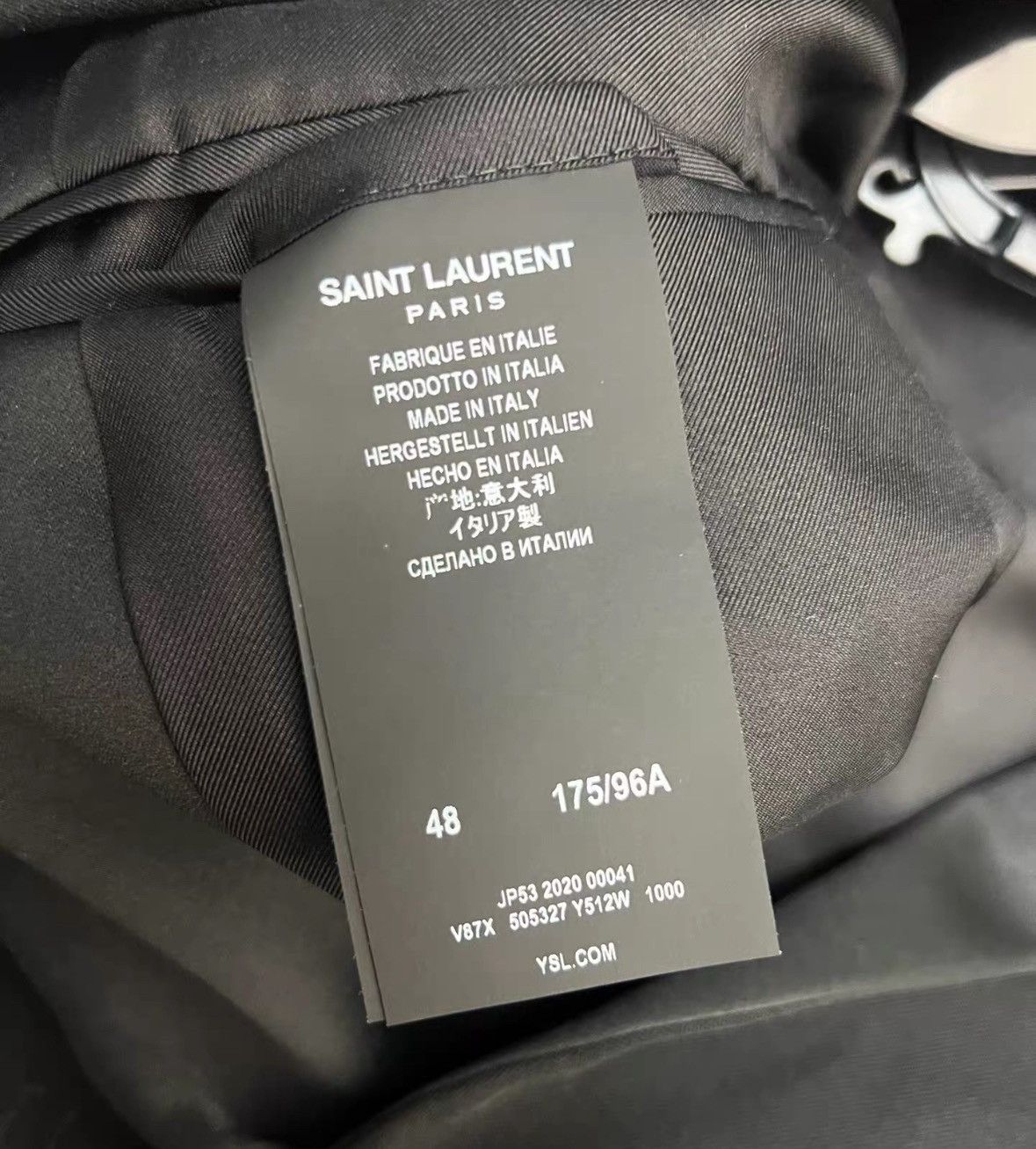 Saint Laurent Paris Saint Laurent 20fw blazer Size US M / EU 48-50 / 2 - 4 Thumbnail