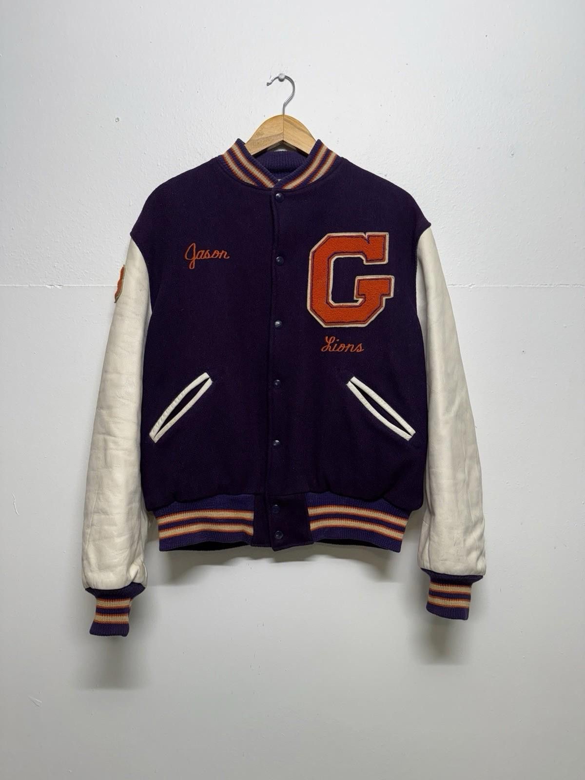 Other 80s Varsity Letterman Jacket “Yasumoto” Chain stitch M/L Size US L / EU 52-54 / 3 - 1 Thumbnail