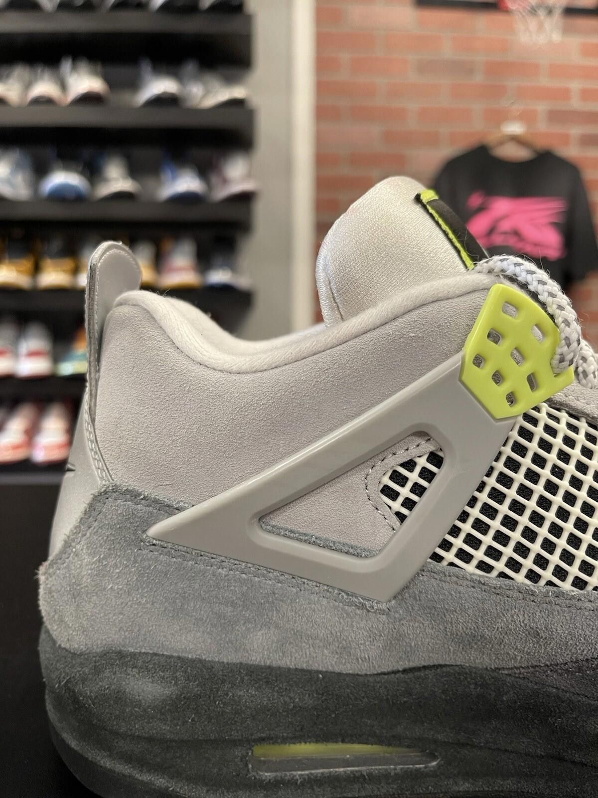 Jordan Brand Size 11.5 - Nike Air Jordan 4 Retro Mid Neon 95 CT5342-007 Size US 11.5 / EU 44-45 - 9 Thumbnail