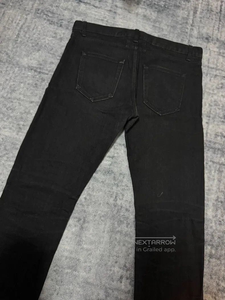 Saint Laurent Paris Saint Laurent 16FW Knee Cut Black Jeans. Size US 32 / EU 48 - 4 Thumbnail