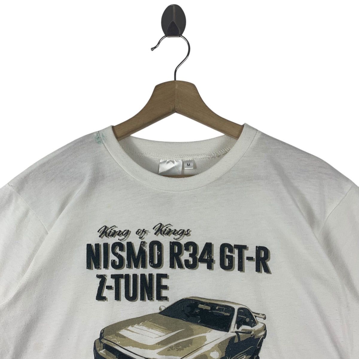Japanese Brand × Vintage Vintage NISSAN Nismo SKYLINE GTR 34 printed car racing tee Size US M / EU 48-50 / 2 - 2 Thumbnail