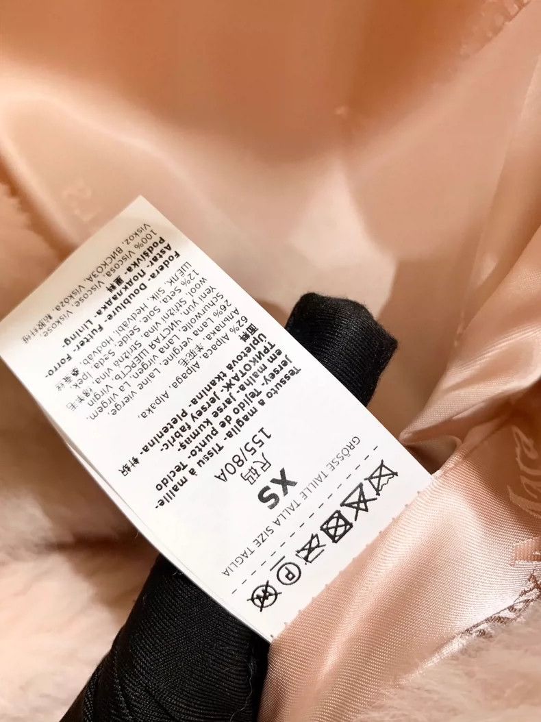 Max Mara Max Mara Teddy Bear Coat Jacket Classic Doll Pink Size XS / US 0-2 / IT 36-38 - 4 Thumbnail