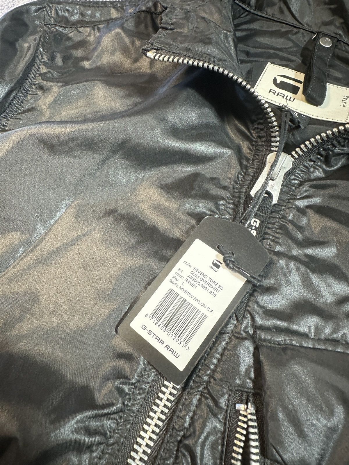 G-Star × Vintage Vintage G-Star Raw Nylon Jacket Rare Streetwear USA M Style Size US M / EU 48-50 / 2 - 3 Thumbnail