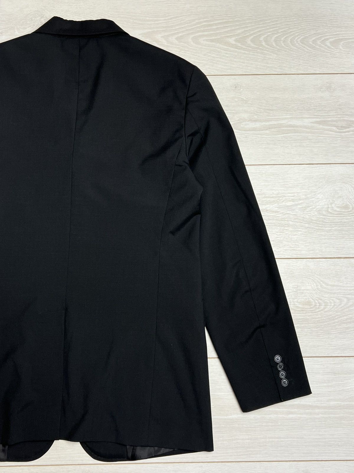 Dolce & Gabbana Archival Dolce & Gabbana & Line Black Blazer IT 52 Size 52R - 11 Thumbnail