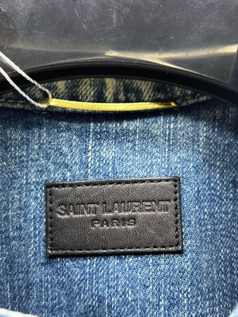 Yves Saint Laurent saint laurent Anchor Denim Jacket 2503-Nextarrow Size US S / EU 44-46 / 1 - 5 Thumbnail