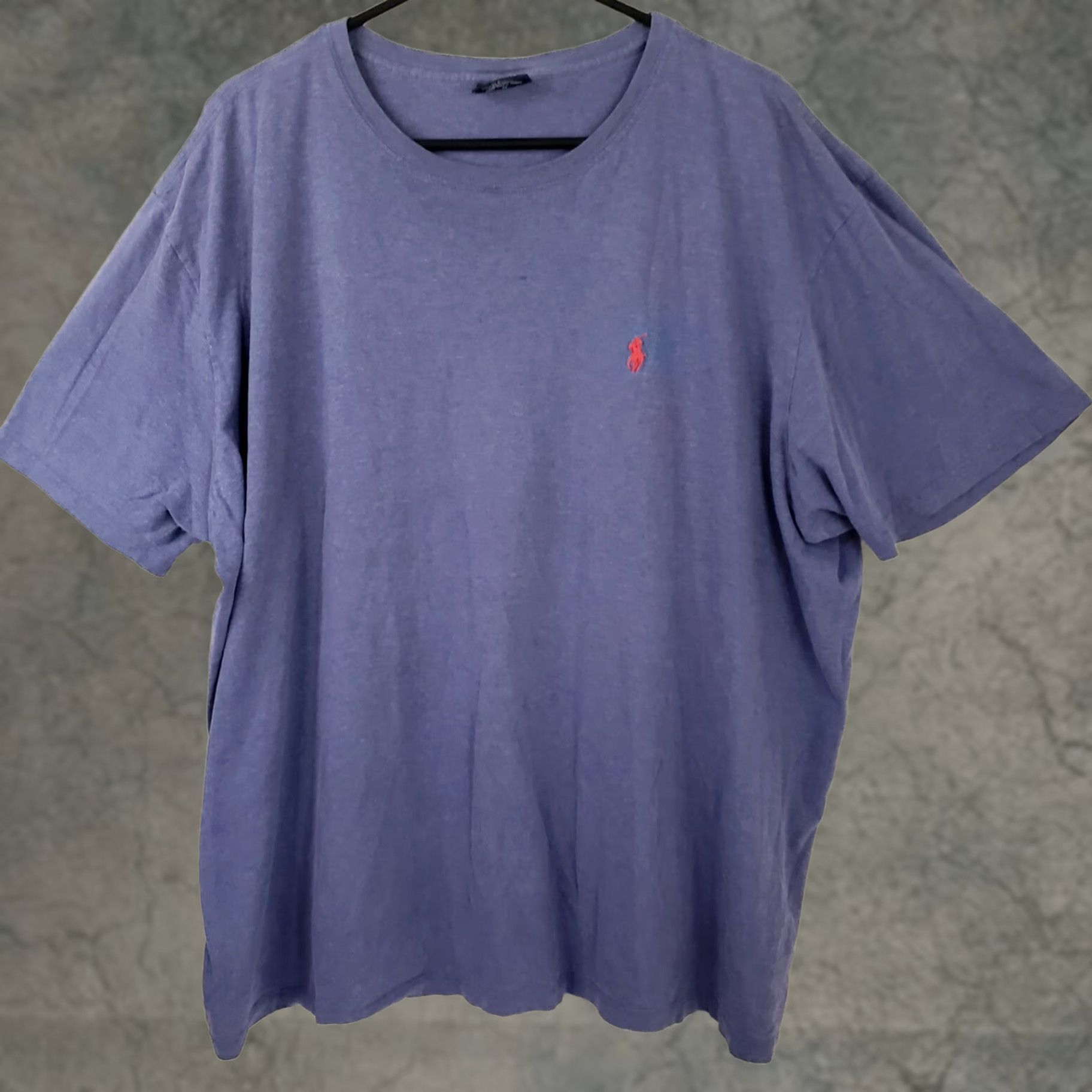 Polo Ralph Lauren Polo Ralph Lauren Men's XXL Blue T-Shirt Classic Fit Short Sleeve Cotton Tee Polo Pony Logo V-Neck Jersey 2XL Regular Mens Size US XXL / EU 58 / 5 - 1 Thumbnail