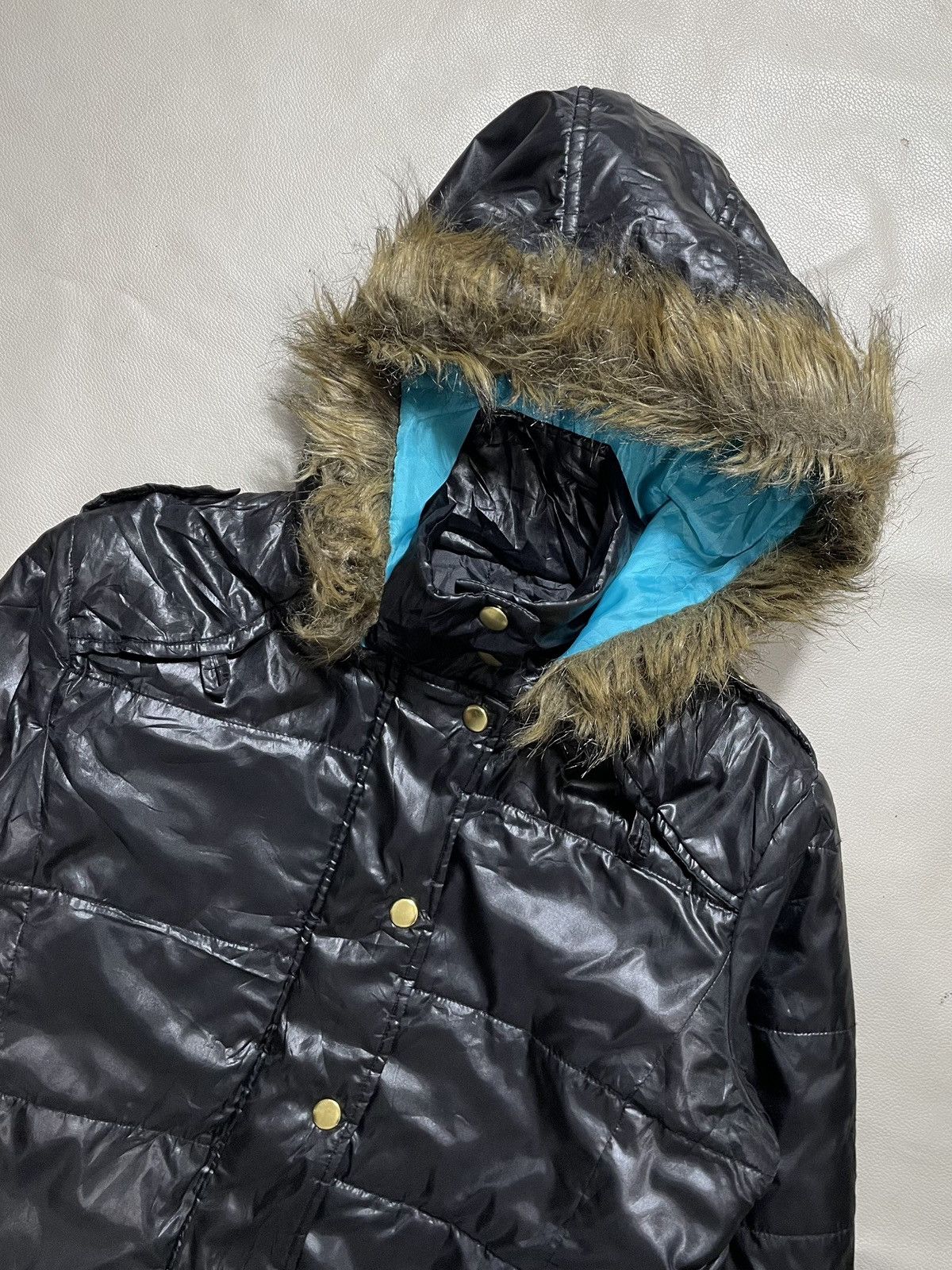 Japanese Brand Fur jacket plus sign japanese brand winter Size L / US 10 / IT 46 - 2 Thumbnail