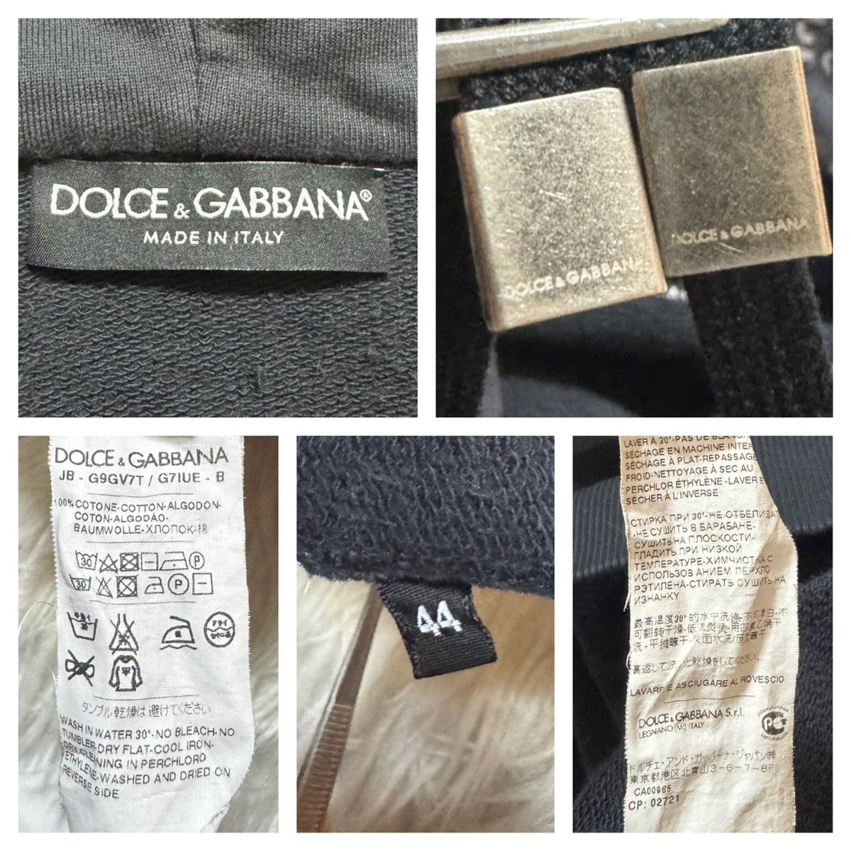 Dolce & Gabbana Dolce & Gabbana Heart and Rose Design Hoodie Pullover Size US S / EU 44-46 / 1 - 2 Thumbnail