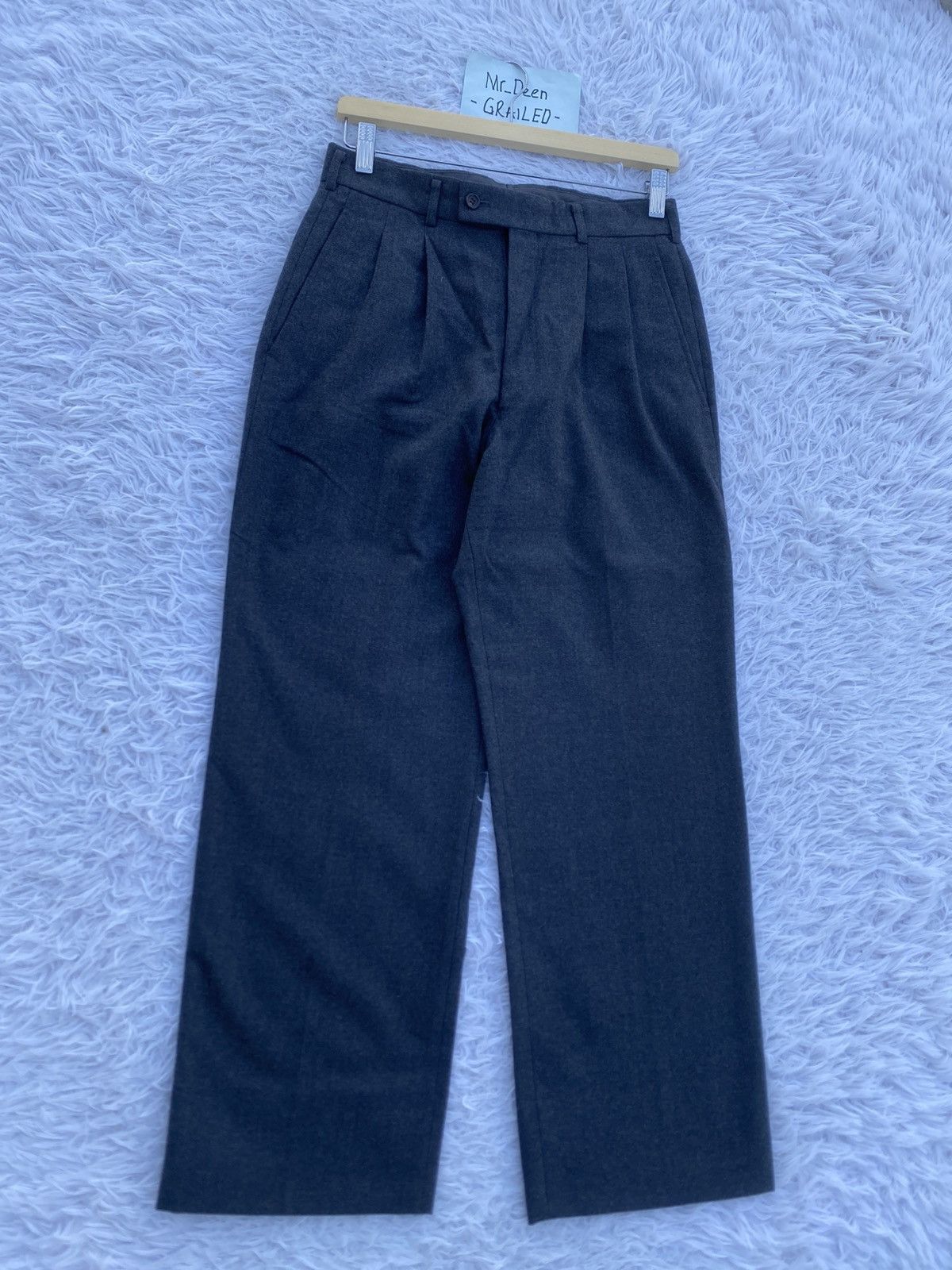 Comme des Garcons Rare Vintage Comme Des Garcons Homme Wool Pants Size US 28 / EU 44 - 2 Thumbnail