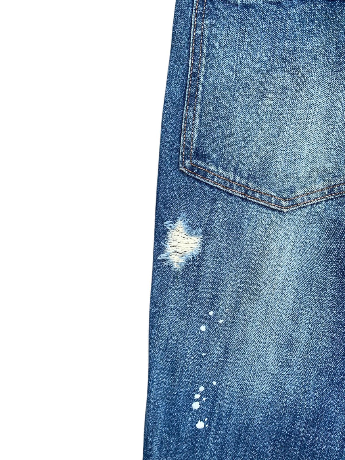 Kapital NUMBER (N)INE PATCHWORK MUSIC NOTE DISTRESSED DENIM JEANS Size US 30 / EU 46 - 13 Thumbnail