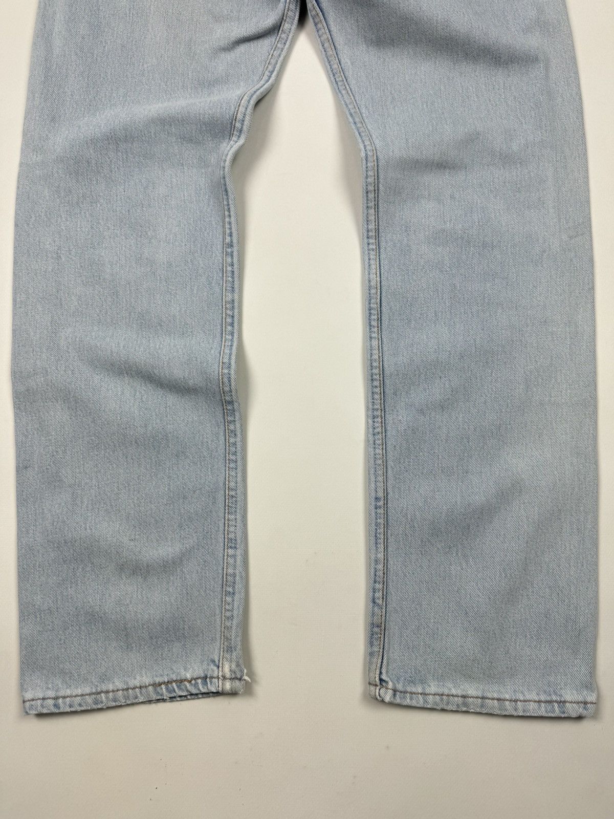 Levi's 1990's Vintage Levi's 501 USA Washed Distressed Blue Button Size US 32 / EU 48 - 9 Thumbnail