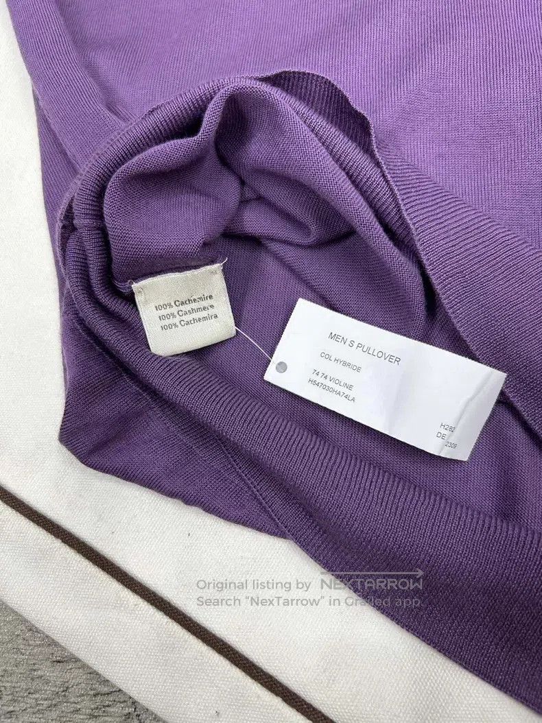 Hermes Hermes Cashmere sweater knitted Size US L / EU 52-54 / 3 - 6 Thumbnail