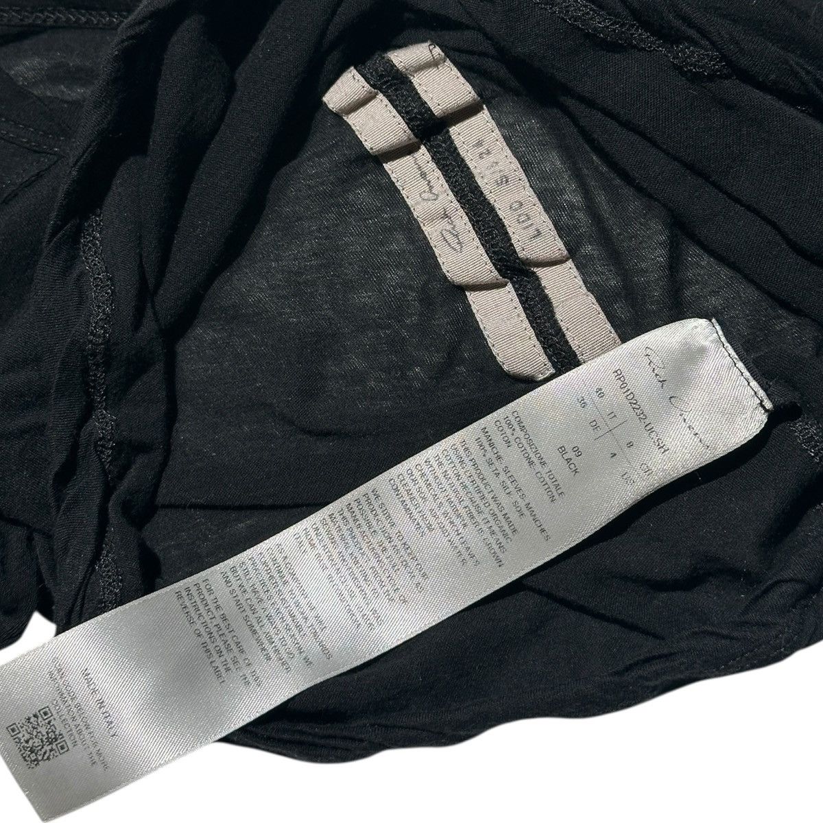 Rick Owens SS24 Lido flowy sleeve crop top Size S / US 4 / IT 40 - 3 Thumbnail