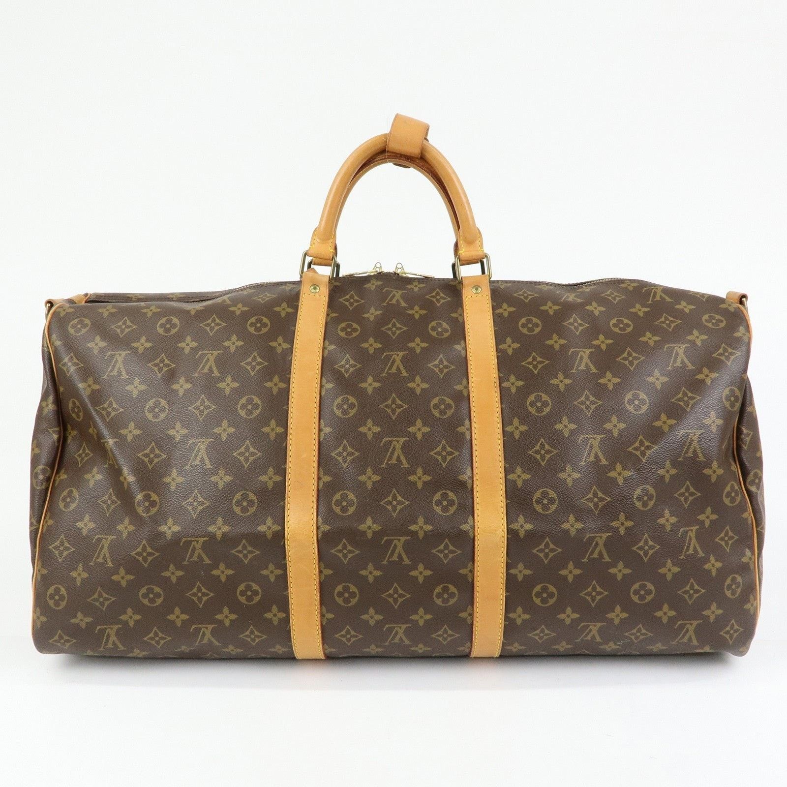 Louis Vuitton Louis Vuitton Monogram Keepall Bandouliere 60 Duffle Bag Size ONE SIZE - 2 Thumbnail