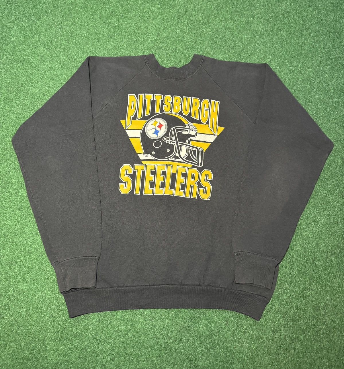 Starter Vintage 90s Pittsburgh Steelers Retro Graphic XL Sweatshirt Size US XL / EU 56 / 4 - 1 Thumbnail