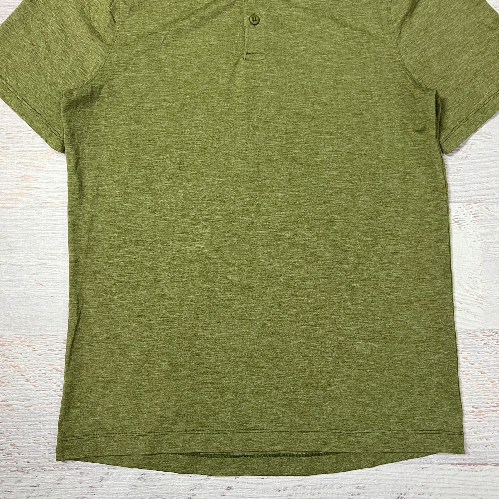 Lululemon Lululemon Evolution Slim Fit Golf Polo Green Stretch Size M Size US M / EU 48-50 / 2 - 7 Thumbnail