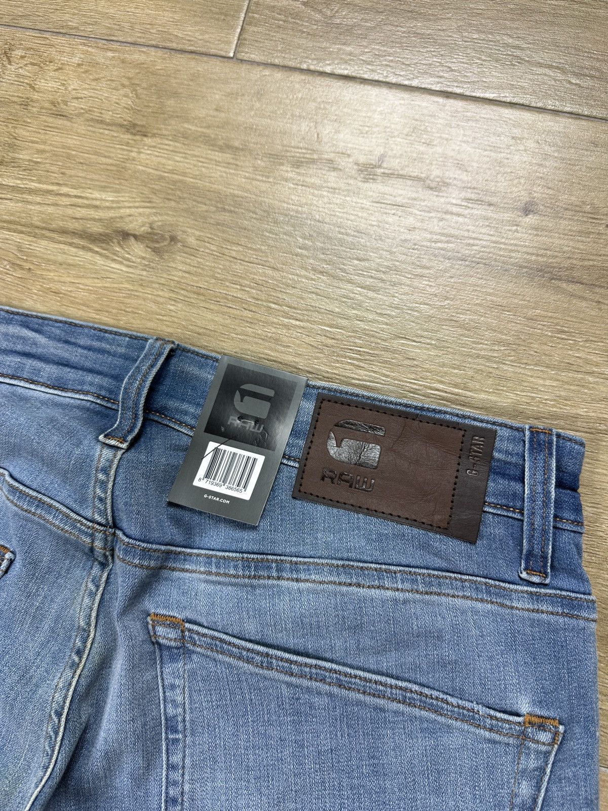 G-Star NEW🏷️ G-Star Raw 3301 Deconstructed Skinny Denim Jeans Size US 33 - 11 Thumbnail