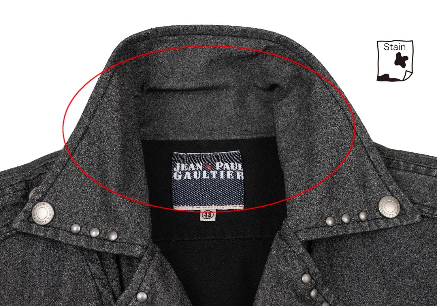 Jean Paul Gaultier Gray Suede Cotton Rider Jacket Size 48 Size US M / EU 48-50 / 2 - 5 Thumbnail