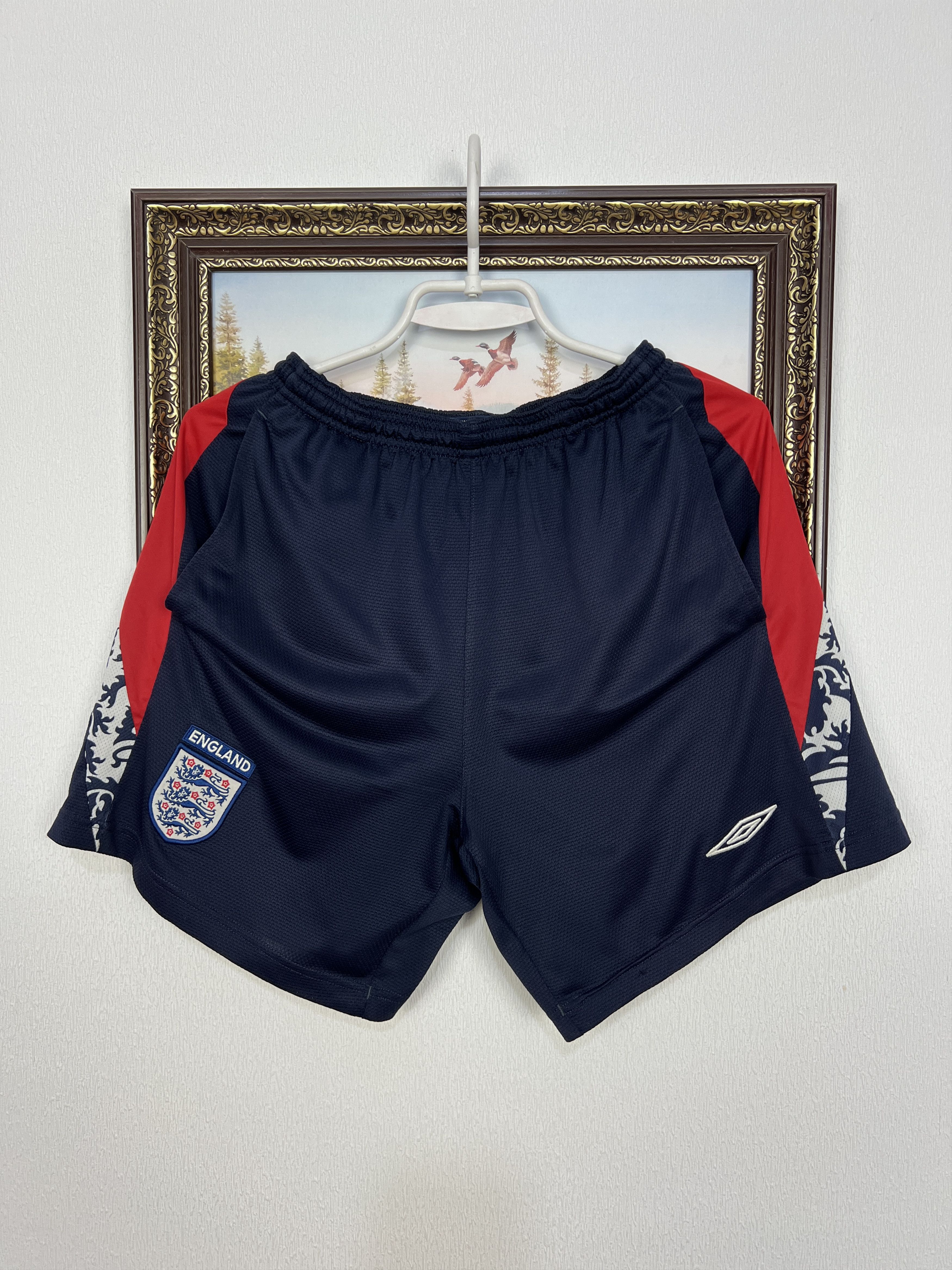 UMBRO Rugby Shorts 70s80s England製 ビンテージ Umbro × Vintage VTG 80s Umbro Style Soccer Shorts Blue XL
